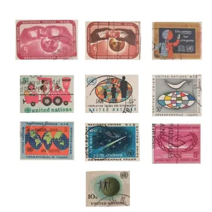 تمبر یادگاری مدل سازمان ملل مجموعه 10 عددی