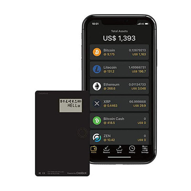 کیف پول سخت‌افزاری کول ولت مدل S