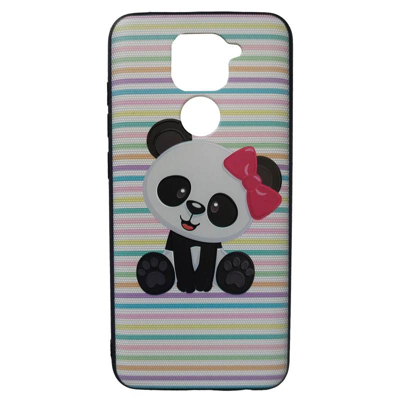  کاور طرح پاندا  کد 01 مناسب برای گوشی موبایل شیائومی Redmi Note 9 