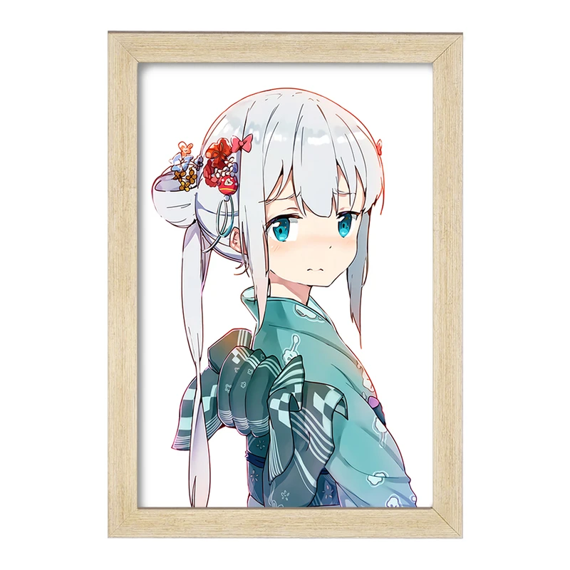 تابلو خندالو مدل ساگیری انیمه ارومانگا سنسی Eromanga Sensei  کد 22711