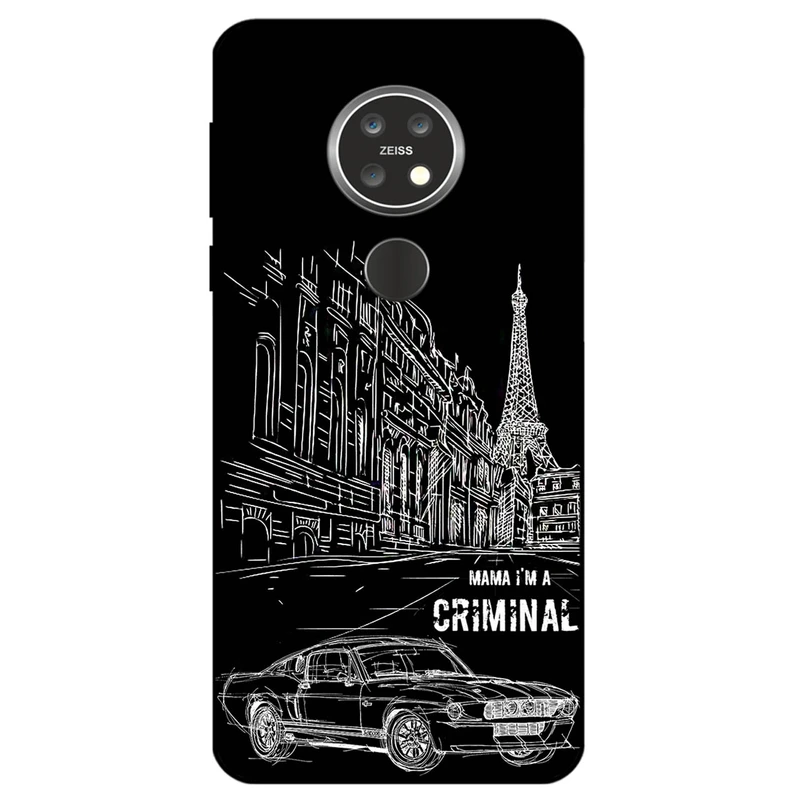 کاور مگافون طرح گنگ مدل 1890 مناسب برای گوشی موبایل نوکیا 6.2 / 7.2      