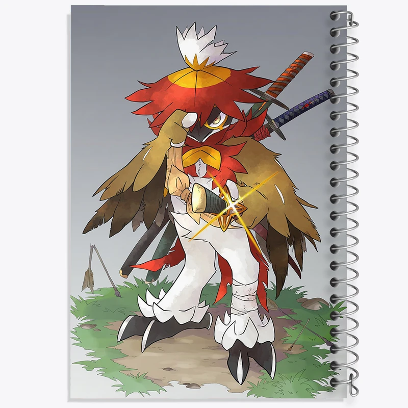 دفتر مشق 100 برگ خندالو طرح بازی پوکمون (pokemon) کد 32720