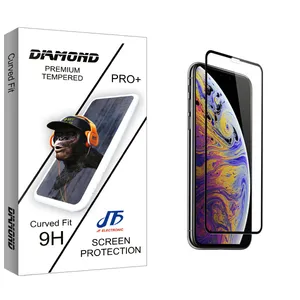 JF Diamond glass Screen Protector For Apple آیفون Xs max