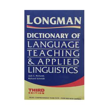 کتاب Longman Dictionary of Language Teaching and Applied Linguistics اثر Jack C. Richard انتشارات Longman