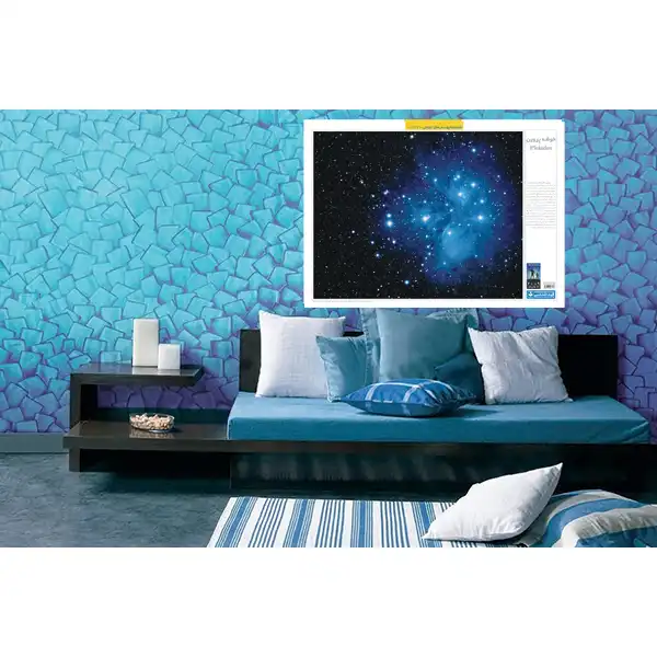 پوستر آموزش گیتاشناسی مدل سحابی خوشه پروین کد 1122