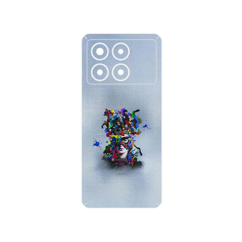 برچسب پوششی ماهوت مدل Collage of surreal Portrait of Women 4 مناسب برای گوشی موبایل شیائومی Poco X6 Pro