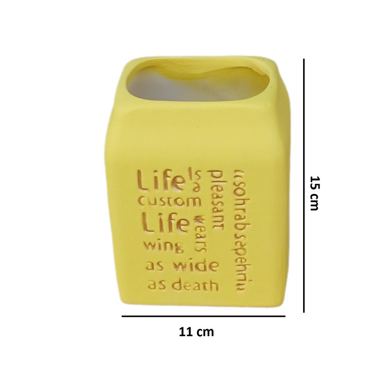 گلدان دکوری مدل life