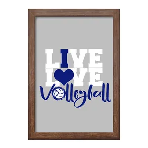 تابلو خندالو طرح والیبال  کد 10002