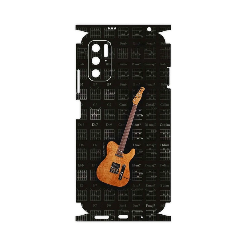برچسب پوششی ماهوت مدل Guitar_Instrument-FullSkin مناسب برای گوشی موبایل شیائومی Redmi Note 11SE