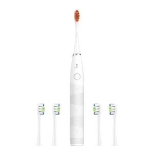 مسواک برقی شیائومی مدل oclean flow F5002 به همراه سری یدک بسته 4 عددی