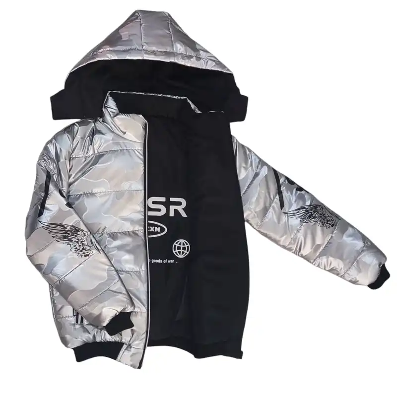 کاپشن پسرانه مدل دورویه A16