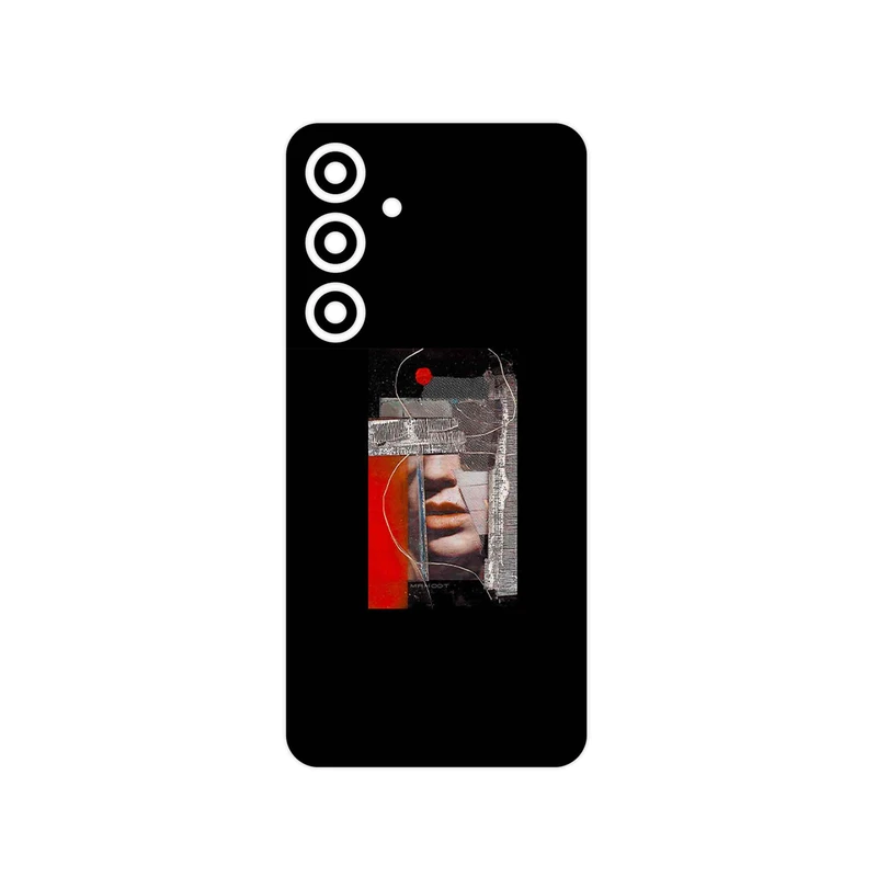 برچسب پوششی ماهوت مدل Collage of Mouth مناسب برای گوشی موبایل سامسونگ Galaxy S24 FE