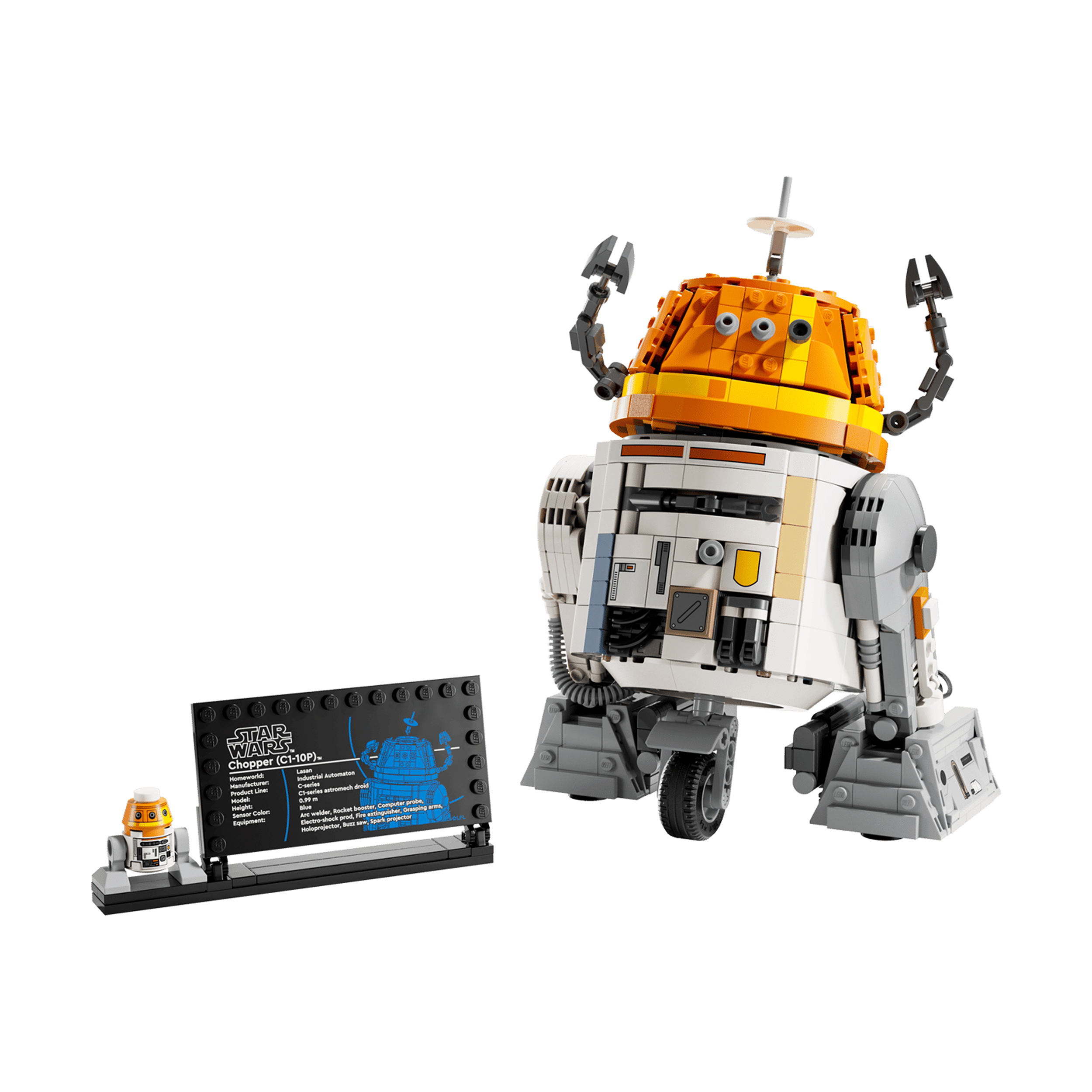 لگو 1039 تکه سری Star Wars مدل Chopper C1-10P Astromech Droid کد 75416 لگو 1039 تکه سری Star Wars مدل Chopper C1-10P Astromech Droid کد 75416