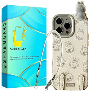  کاور قاب گارد مدل LABO مناسب برای گوشی موبایل اپل iPhone 14 Pro Max به همراه بند آویز 