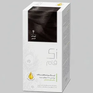  Zi Fam 4 Hair Natural brown Hair Color Kit 50 ml 