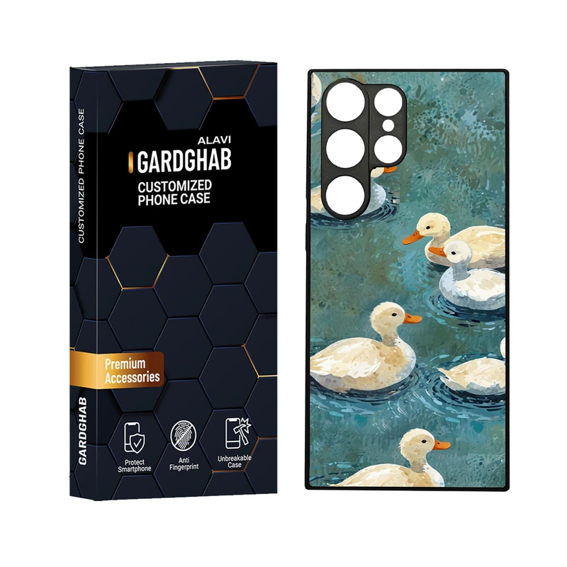 کاور گارد قاب علوی مدل دورژله ای مناسب برای گوشی موبایل سامسونگ Galaxy S23 Ultra