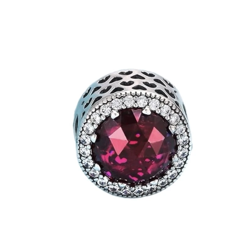 آویز گردنبند نقره زنانه پاندورا مدل Radiant heart 6552