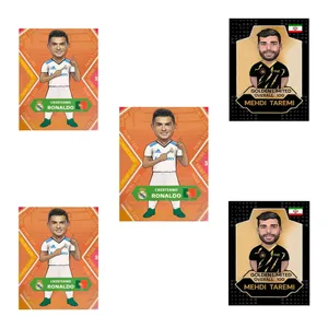 اسباب بازی شانسی طرح کریستانو رونالدو و مهدی طارمی مدل پریمیوم گلدن لیمیتد سری 2025 مجموعه 5 عددی
