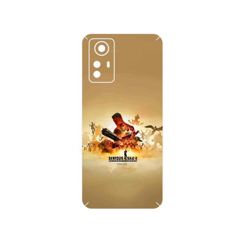 برچسب پوششی ماهوت مدل Serious Sam Game Series مناسب برای گوشی موبایل شیائومی Redmi Note 12S