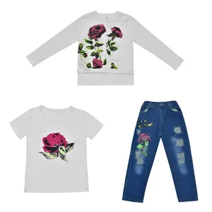 ست 3 تکه لباس دخترانه مدل آيسل