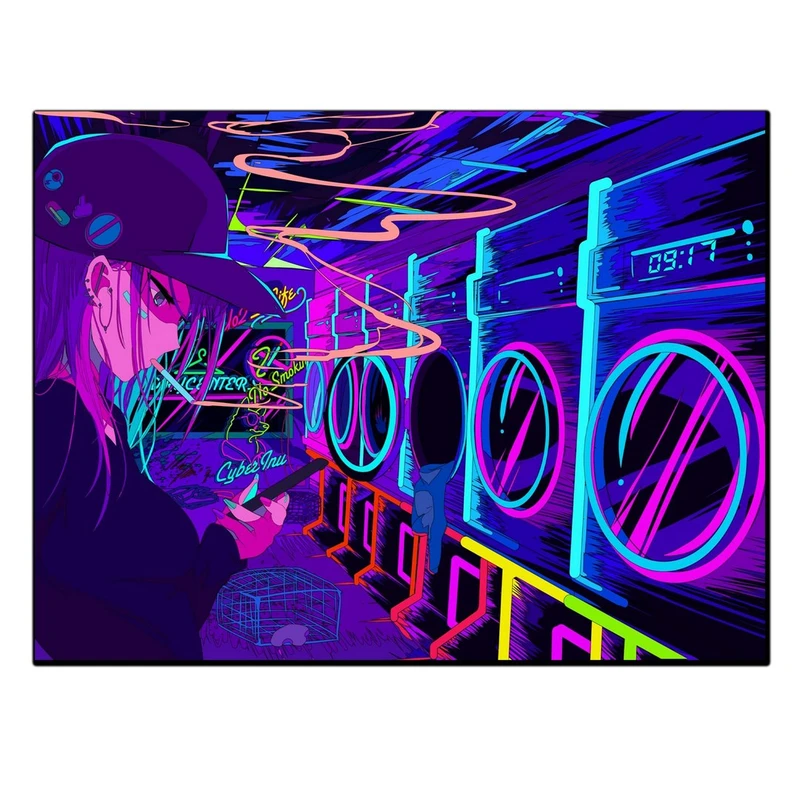 تابلو شاسی بکلیت طرح انیمه اسموکینگ لاندری مدل SH-S6001