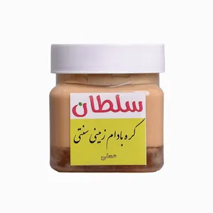 کره بادام زمینی عسلی سلطان - 300 گرم 