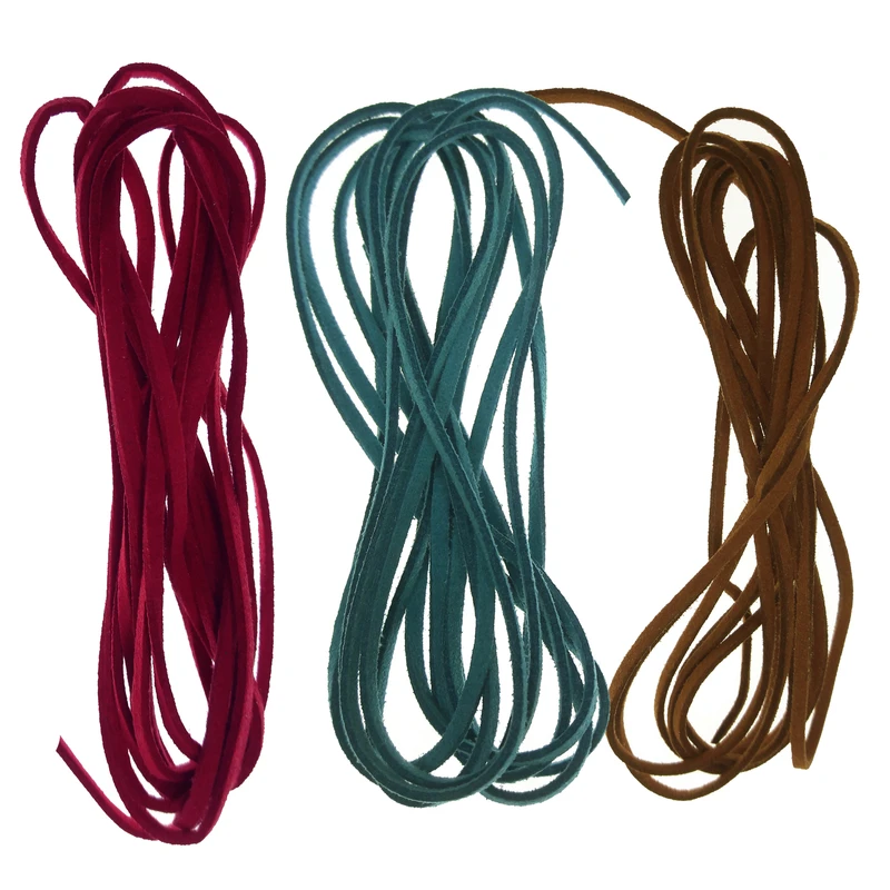 نخ گردنبند مدل تریشه کد Y7571 بسته 3 عددی