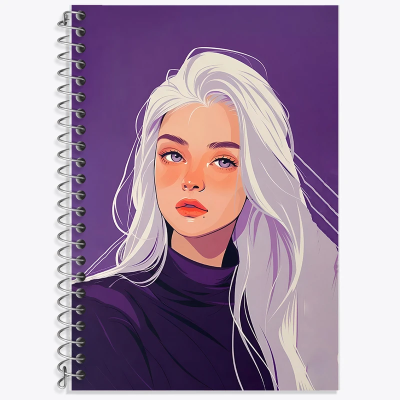 دفتر نت موسیقی 50 برگ خندالو طرح دخترانه کد F7321