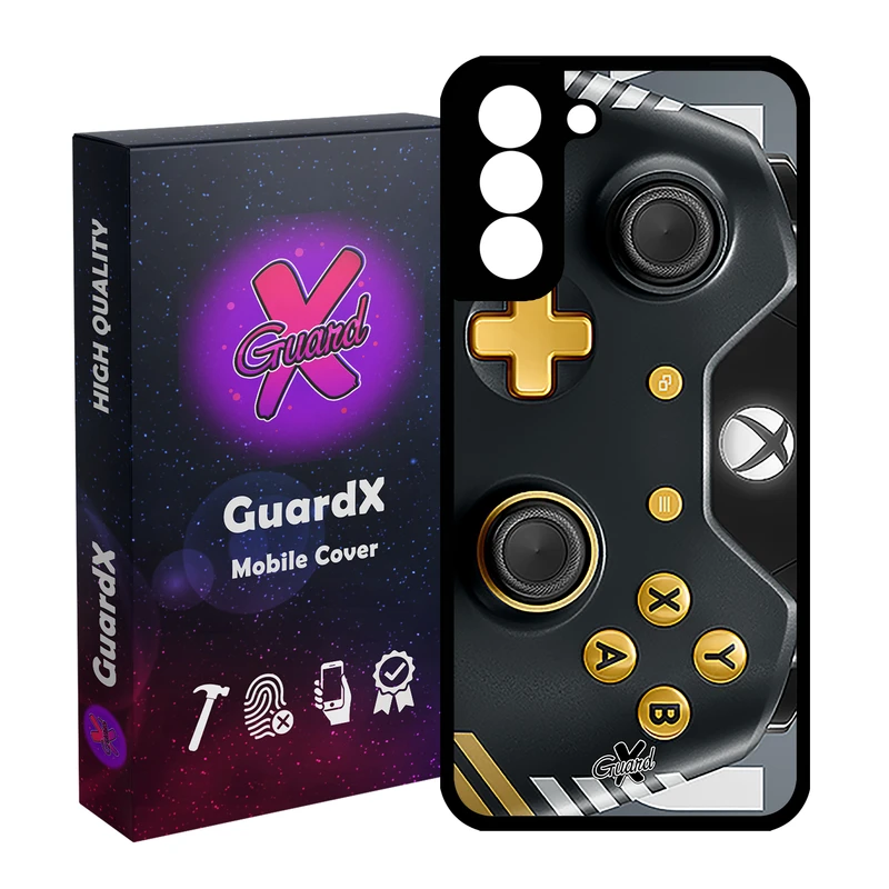 کاور گارد ایکس طرح XBox Conroller مدل Glass10090 مناسب برای گوشی موبایل سامسونگ Galaxy S21 FE