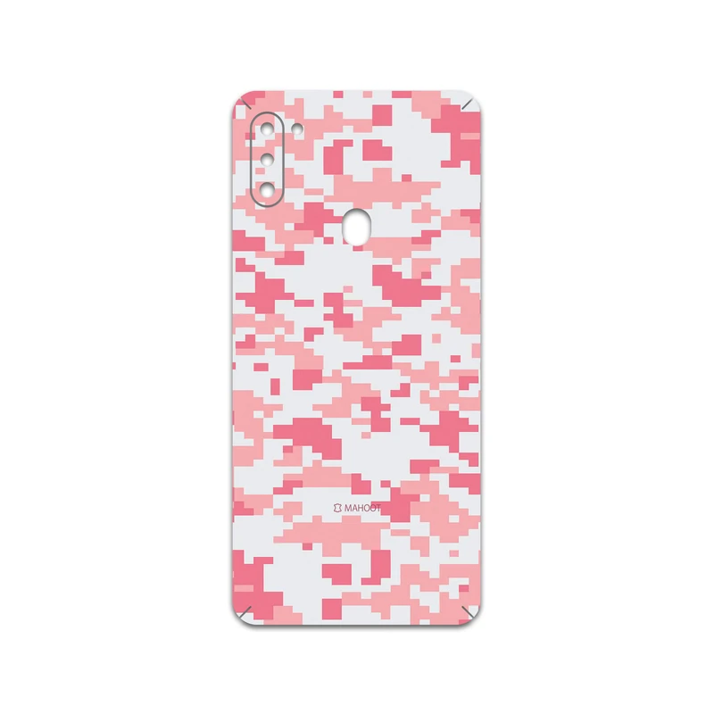 برچسب پوششی ماهوت مدل Army-Pink-pixel مناسب برای گوشی موبایل سامسونگ Galaxy M11