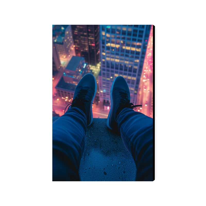 تابلو شاسی عرش مدل فانتزی منظره شهر کد As4474