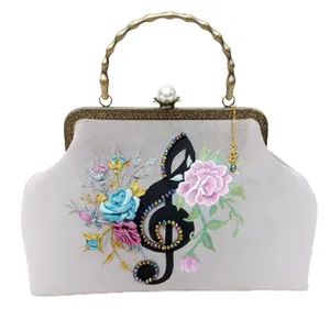 کیف مجلسی زنانه مدل نت موسیقی