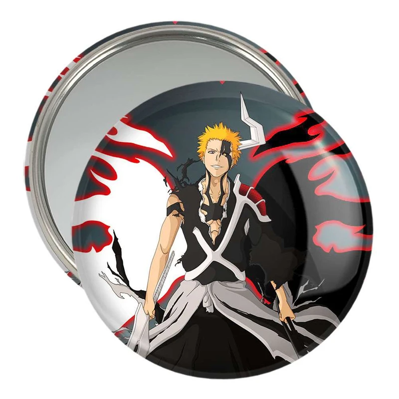 آینه جیبی خندالو طرح ایچیگو کوروساکی انیمه بلیچ کد 4951