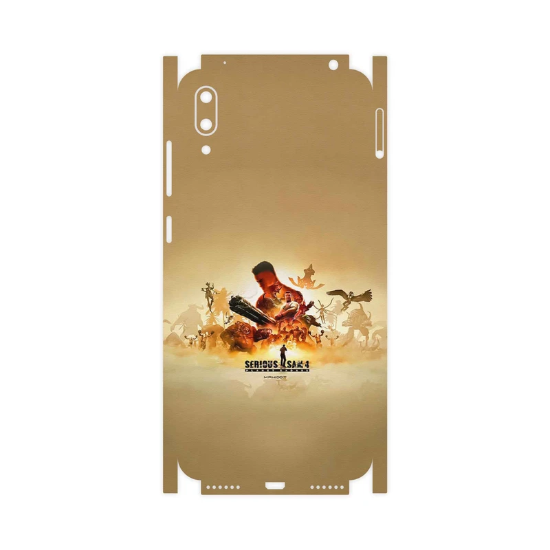 برچسب پوششی ماهوت مدل Serious Sam Game Series-FullSkin مناسب برای گوشی موبایل هوآوی Y7 Pro 2019