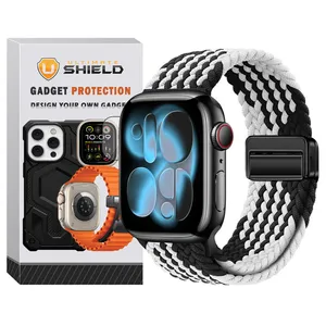بند آلتیمیت شیلد مدل Braided Magsolo مناسب برای اپل واچ 46 میلی متری سری 10/11
