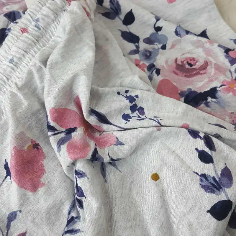 ست تاپ و شلوارک زنانه سی اند ای مدل flower