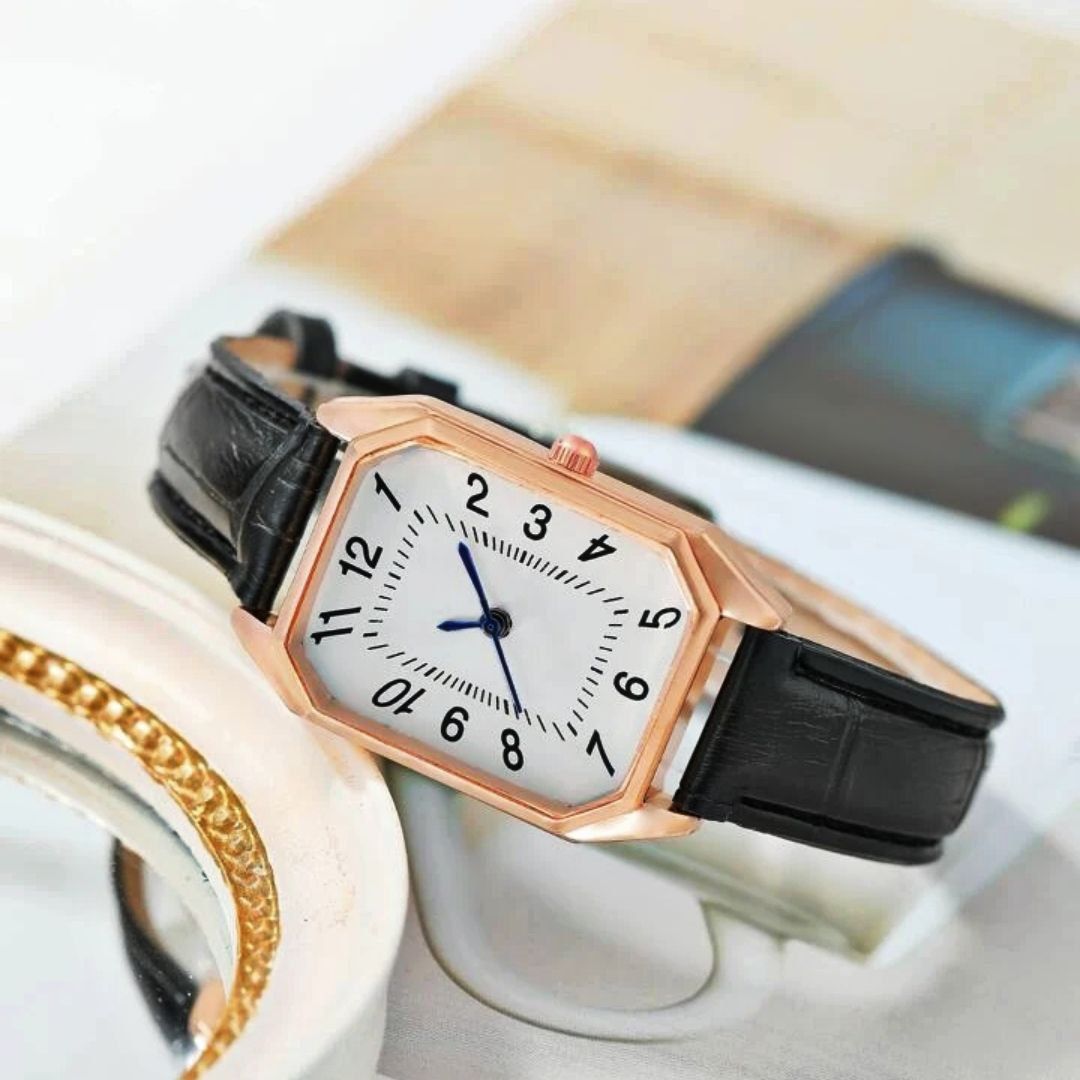 ساعت مچی عقربه ای زنانه مدل جنوا چرمی01 -  - 7