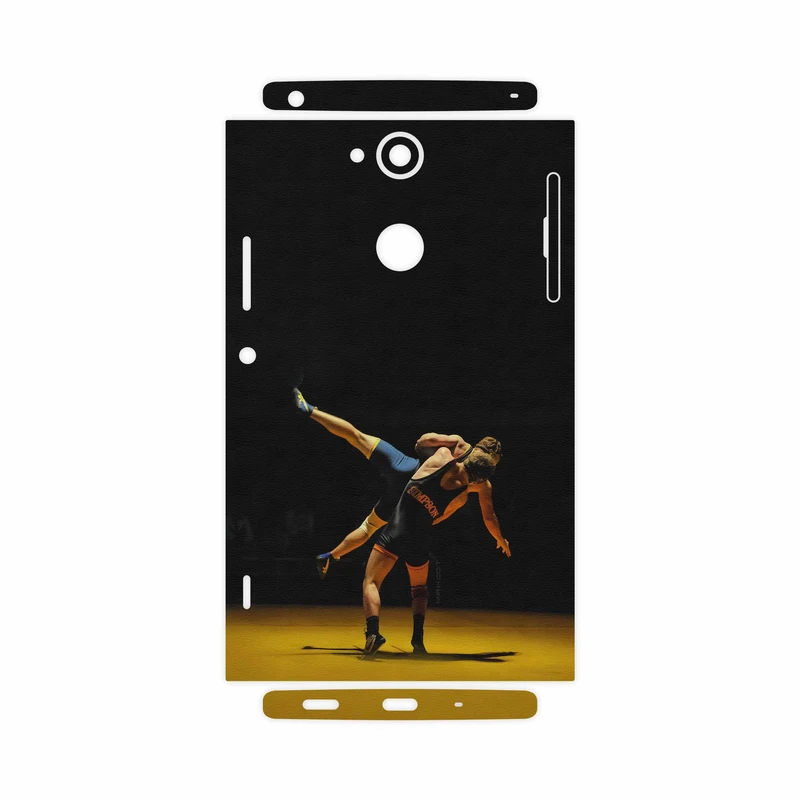 برچسب پوششی ماهوت مدل Wrestling-FullSkin مناسب برای گوشی موبایل سونی Xperia XA2