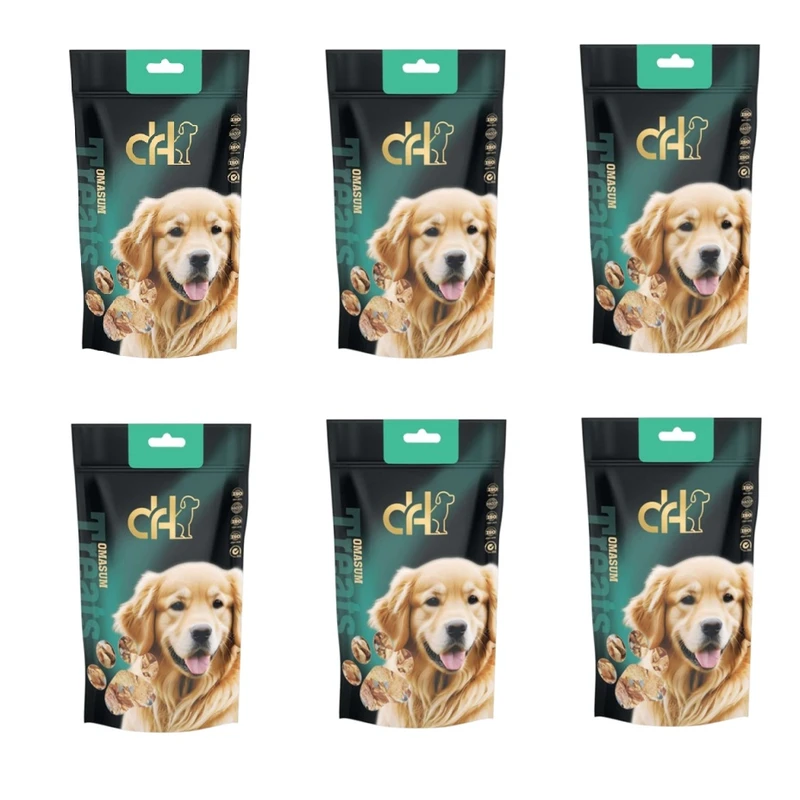 تشویقی سگ دکتر اچ مدل هزارلا خشک شده طعم گوشت گوسفند وزن 300 گرم مجموعه 6 عددی