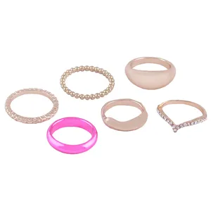 انگشتر زنانه مدل ZIAN 4304N -TA مجموعه 6 عددی