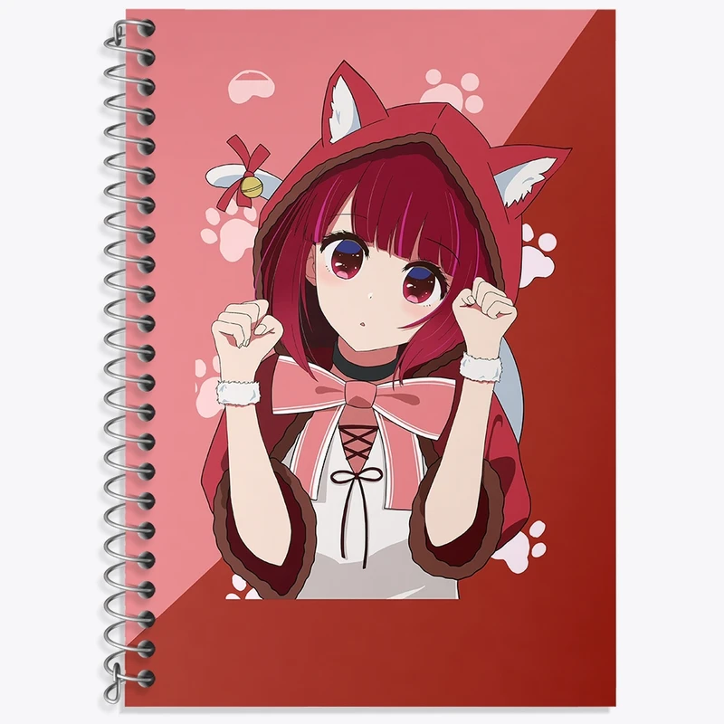 دفتر لغت 50 برگ خندالو طرح کانا انیمه اوشی نو کو کد 31223