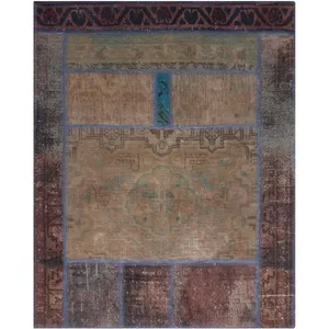 پادری فرش هریس کد 101728 سایز 75 × 94 سانتی متر