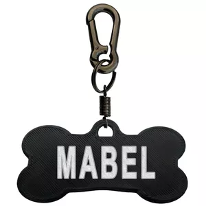 پلاک شناسایی سگ مدل Mabel