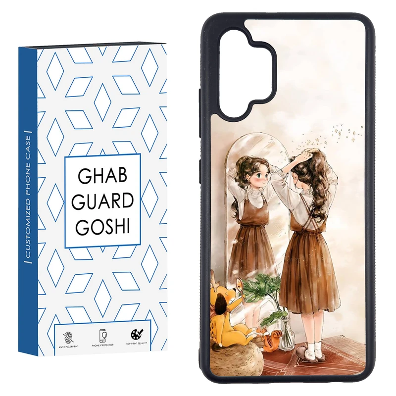 کاور قاب گارد گوشی طرح دخترانه کد FB-019 مناسب برای گوشی موبایل سامسونگ GALAXY A32 4G