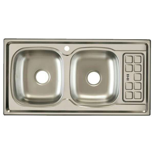 سینک اخوان قاسمی کد AG-122 توکار سینک اخوان قاسمی کد AG-122 توکار