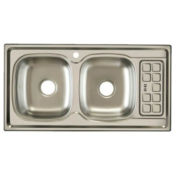سینک اخوان قاسمی کد AG-122 توکار سینک اخوان قاسمی کد AG-122 توکار