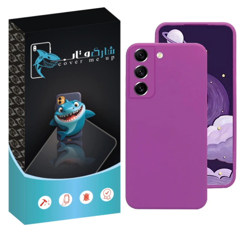 کاور شارک قاب مدل سیلیکونی پاک کنی ORG مناسب برای گوشی موبایل سامسونگ Galaxy S21 FE