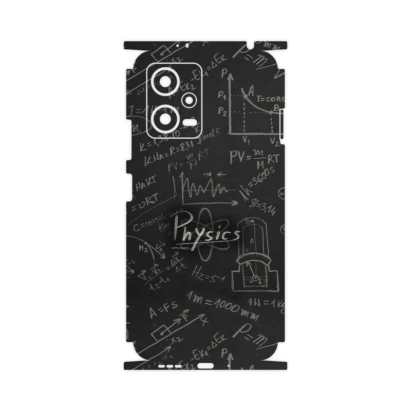 برچسب پوششی ماهوت مدل Physics Science-FullSkin مناسب برای گوشی موبایل شیائومی Redmi Note 12 5G