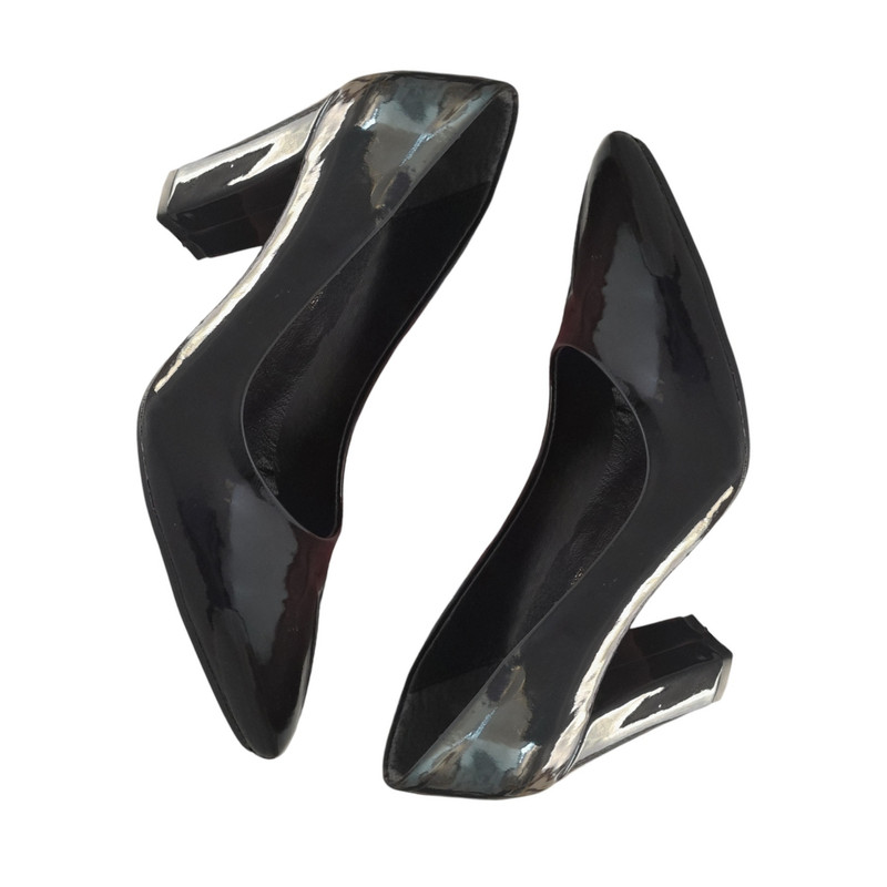 ست کیف و کفش زنانه مدل لودشکا ورنی