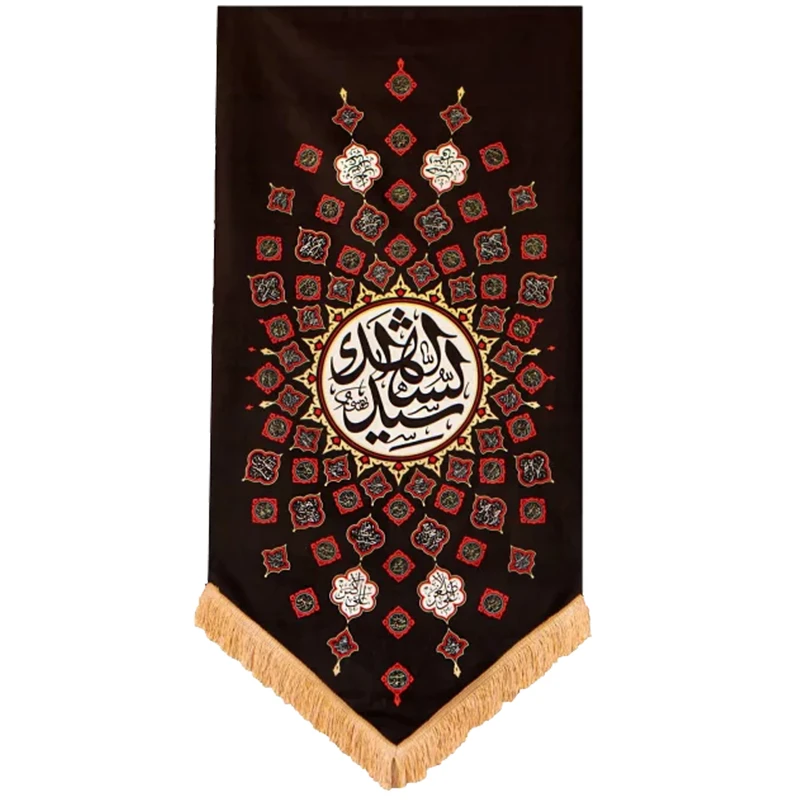 پرچم ماهد مدل بیرق محرم طرح اصحاب الحسین ع کد 00201433